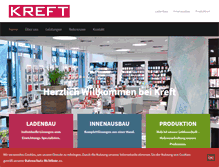 Tablet Screenshot of kreft.de